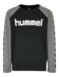 Hummel Tehnička sportska majica 'BOYS' siva melange / crna / bijela