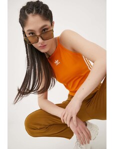Top adidas Originals Adicolor za žene, boja: narančasta, HC1979-BORANG