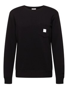 MAKIA Sweater majica crna / bijela