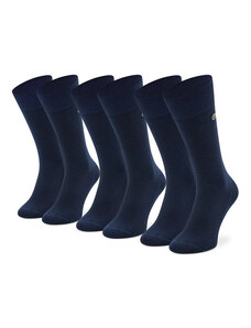 Set od 3 para unisex visokih čarapa Lacoste