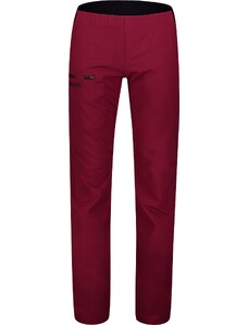 Nordblanc Tamno Crvene ženske lagane outdoor hlače SPORTSWOMAN