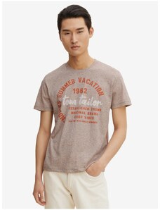 Light Brown Men's T-Shirt Tom Tailor - Men