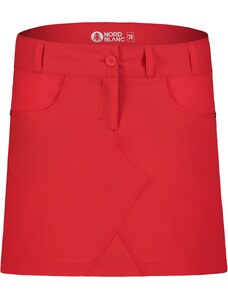 Nordblanc Crvena ženska lagana outdoor suknja RISING