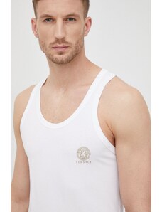 Majica kratkih rukava Versace za muškarce, boja: bijela
