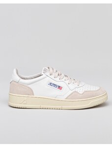 AUTRY Medalist Low sneakers in leather and white suede