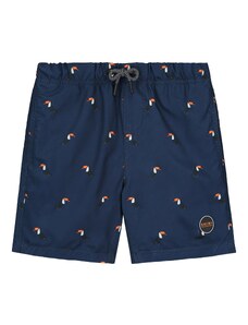Shiwi Kupaće hlače 'Tucan' tamno plava / tamno narančasta / crna / bijela