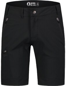 Nordblanc Crne muške lagane outdoor kratke hlače BACK