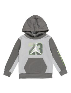 Jordan Sweater majica 'JUMPMAN' boja blata / svijetlosiva / neonsko zelena / bijela