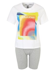 Calvin Klein Underwear Kratke hlače za spavanje 'Pride' miks boja / bijela