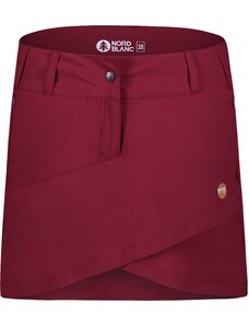 Nordblanc Tamno Crvena ženska outdoor suknja hlačice SPROUT
