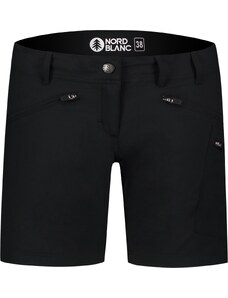 Nordblanc Crne ženske lagane outdoor kratke hlače MOSS