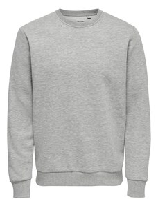 Only & Sons Sweater majica 'Ceres' svijetlosiva