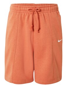 Nike Sportswear Hlače narančasto crvena / bijela