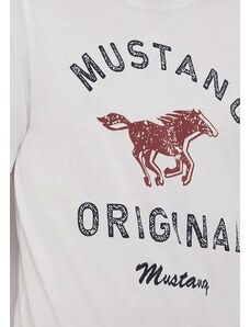 Mustang bijela muška majica kratki rukav