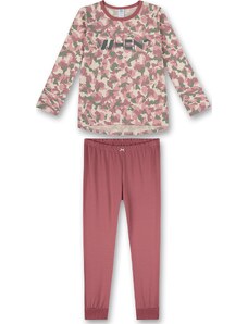 SANETTA Pidžama set boja pijeska / zelena / magenta / prljavo roza