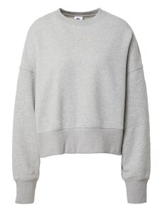 MYMO Sweater majica 'Blonda' siva melange roza crna