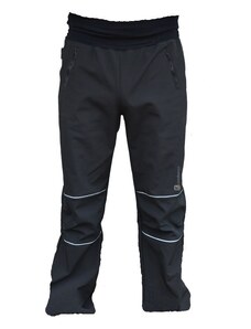 Kukadloo Men's softshell pants - black /30.000mm, 15.000g/m2