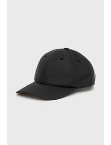 Kapa sa šiltom Rains Cap boja: crna, glatka, 13600.01-01.Black