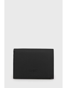Novčanik Rains Folded Wallet boja: crna, 16020.01-01.Black