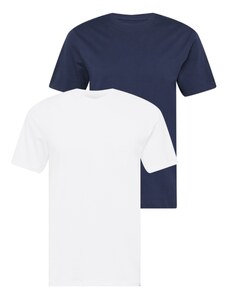 WRANGLER Majica mornarsko plava / bijela