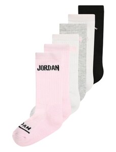 Jordan Čarape siva melange / rosé / crna / bijela