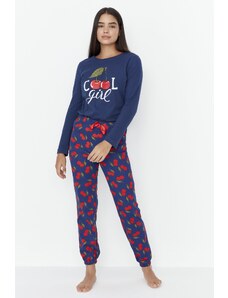 Ženska pidžama komplet Trendyol Cherry