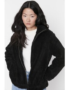 Ženski kaput Trendyol Fur detailed