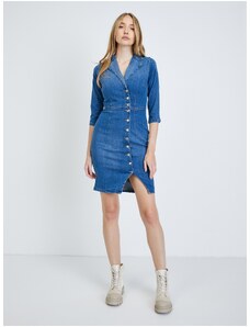 Plava traper košulja haljina ORSAY - Žene