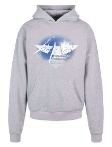 MJ Gonzales Sweater majica 'Higher Than Heaven V.4' plava / siva / bijela