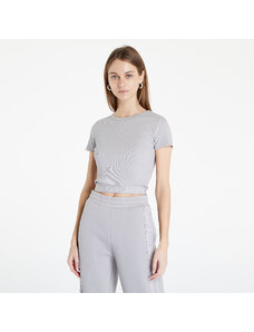 Calvin Klein Jeans Logo Tape T-Shirt Mercury Grey
