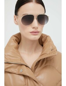 Sunčane naočale Burberry za žene, boja: zlatna