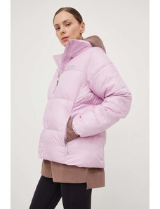 Jakna Columbia Puffect Jacket za žene, boja: ružičasta, za zimu, 1864781