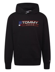 Tommy Jeans Sweater majica 'Modern Sport' plava / crvena / crna / bijela