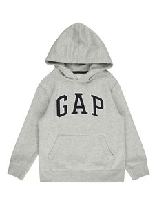 GAP Sweater majica 'NEW CAMPUS' svijetlosiva / crna