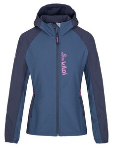 Ženska mekana jakna za trčanje Kilpi BALANS-W tamno plava
