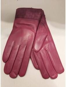 Luxor Exclusive Fuchsia ženske kožne rukavice