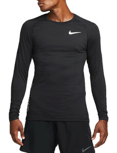 Majica dugih rukava Nike Pro Warm Sweatshirt Schwarz F010 dq5448-010