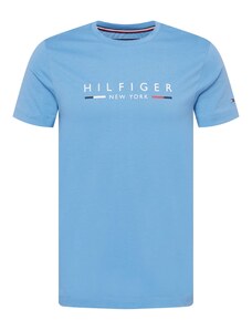 TOMMY HILFIGER Majica 'New York' mornarsko plava / svijetloplava / crvena / bijela
