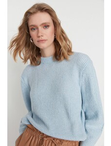 Trendyol džemper - plava - prevelika