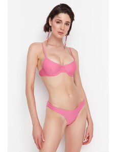 Trendyol ružičasto osnovno dno bikinija