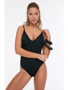 Ženski kupaći kostim Trendyol V-Neck