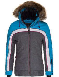 Skijaška jakna ženski Rehall KATE-R-krzno