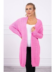 Kesi Sweater Cardigan braid braid light pink