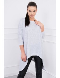 Kesi Oversize blouse light grey