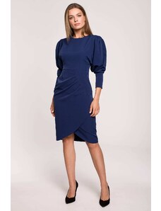 Stylove ženska haljina S284 Mornarsko plava