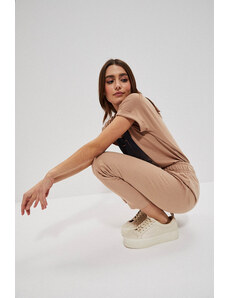 Moodo Simple sweatpants with tying detail