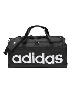 ADIDAS SPORTSWEAR Sportska torba 'Essentials Linear Medium' crna / bijela