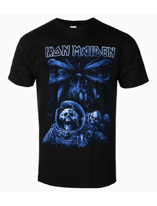 Metalik majica muško Iron Maiden - Blue Album Spaceman - ROCK OFF - IMTEE14MB