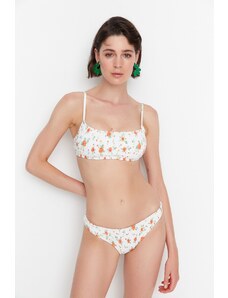 Trendyol hrskavi cvjetni print Gippa Bikini top