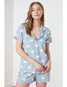 Ženska pidžama komplet Trendyol Polka-dot detailed